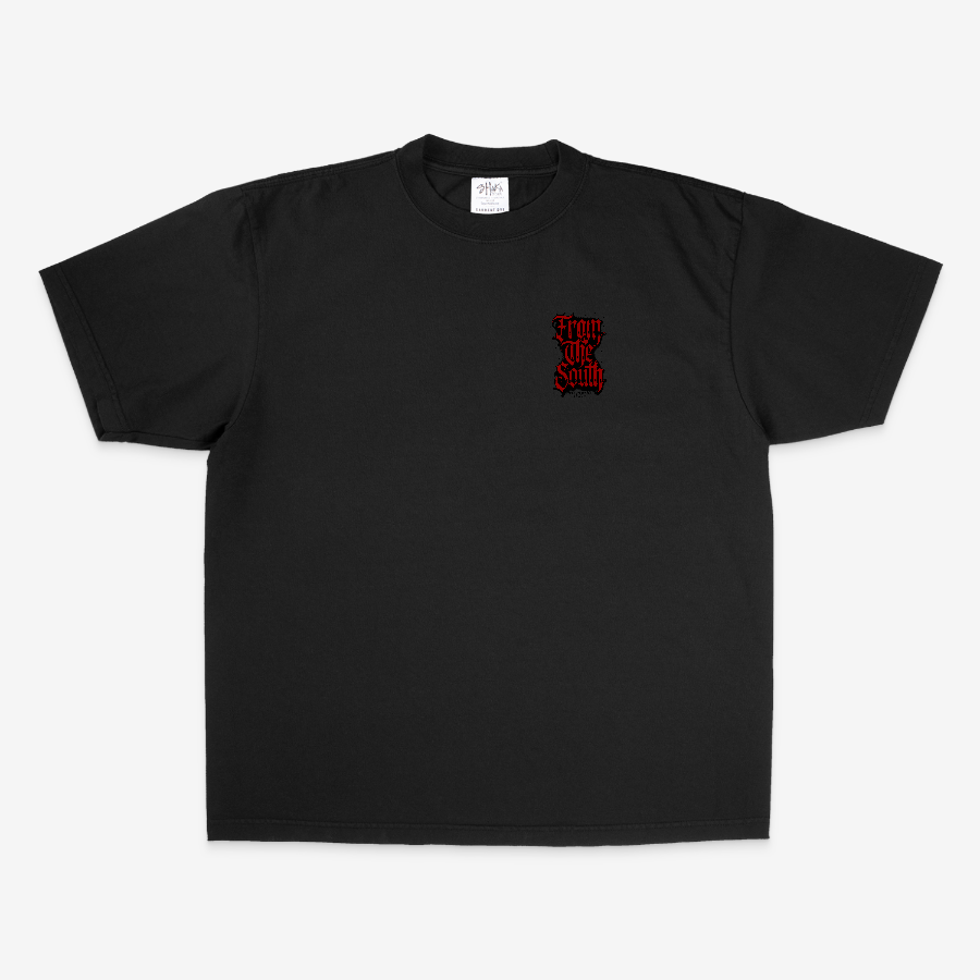 From the South Cowgirl Tattoo Machine Tee