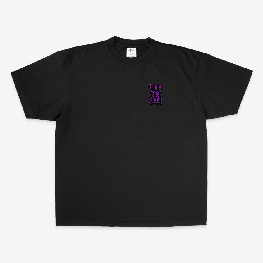 Neon Outlaw Cowboy Graphic Tee
